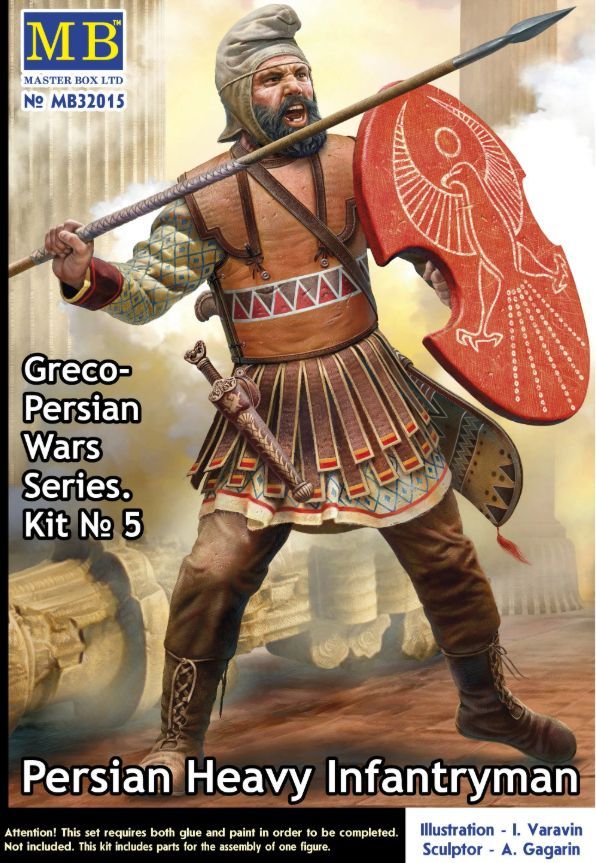 MASTER BOX MB32015 1/32 Greco - Persian Wars Series Kit No.5 - Persian Heavy Infantryman