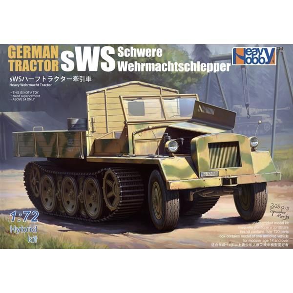 Heavy Hobby HHPK72010 German WW.II sWS -schwerer Wehrmachtschlepper Heavy Hobby HHPK72010 German WW.II sWS -schwerer Wehrmachtschlepper