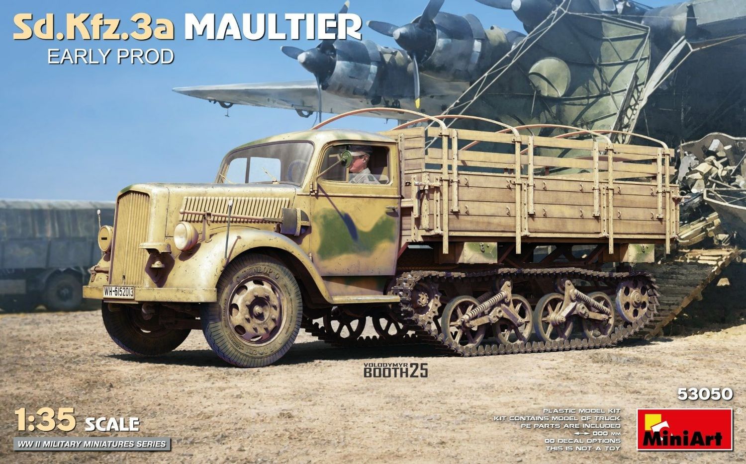 Miniart MA53050 1/35 Sd.Kfz.3a Maultier - Early Production