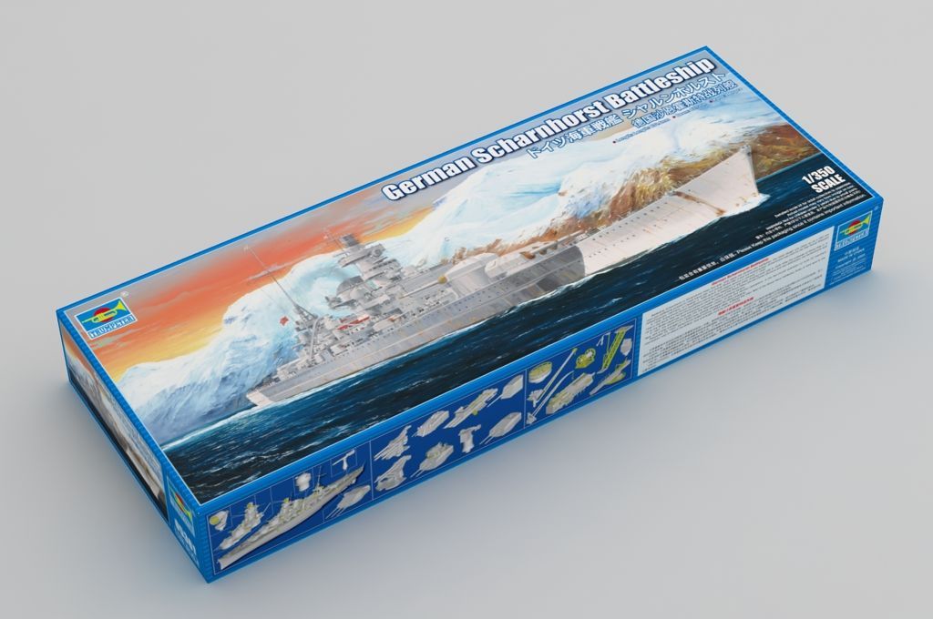 Trumpeter TR05361_V 1/350 German Battle Cruiser Scharnhorst Trumpeter TR05361_V 1/350 German Battle Cruiser Scharnhorst