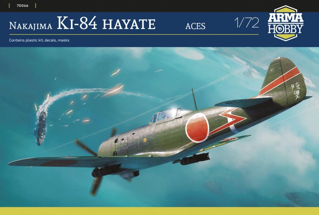 ArmaHobby AR70066 1/72 Nakajima Ki-84 Hayate - 'Aces'