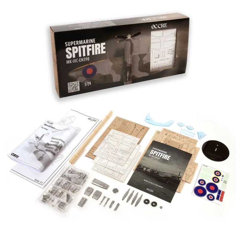 Occre OCR2WW01_V 1/24 Supermarine Spitfire Mk. IXC EN398 - Montagebausatz