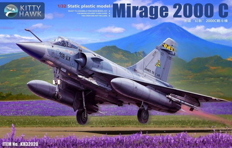 Kittyhawk KH32020 _V 1/32 Mirage 2000 C Kittyhawk KH32020 _V 1/32 Mirage 2000 C