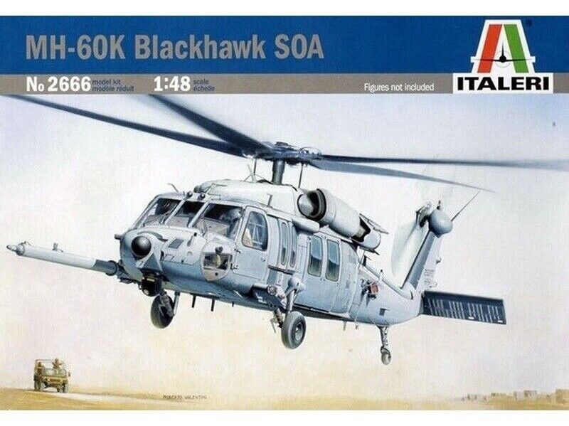 Italeri IT2666_V 1/48 MH - 60K BLACKHAWK SOA