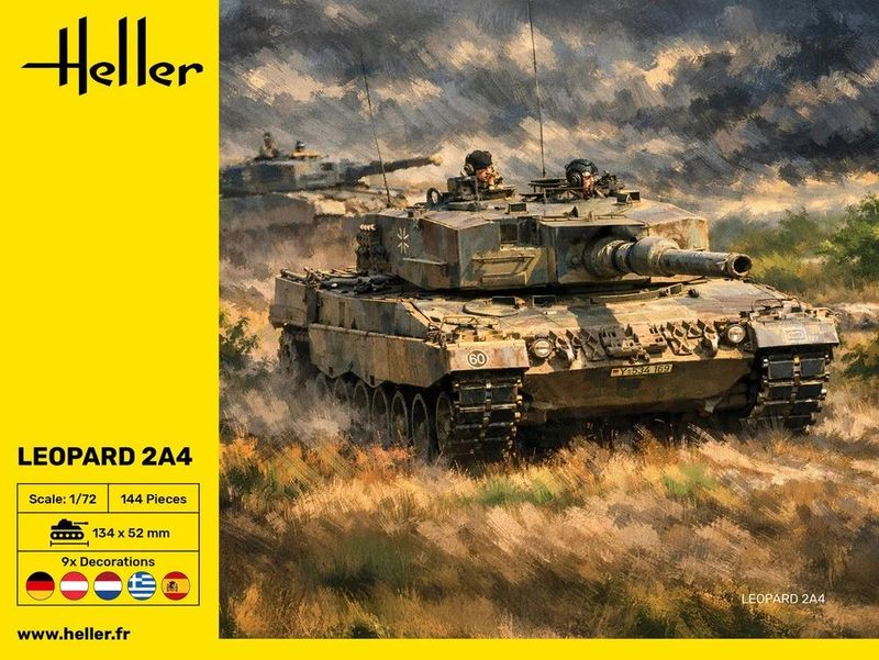 HELLER HE30800 1/72 Leopard 2A4