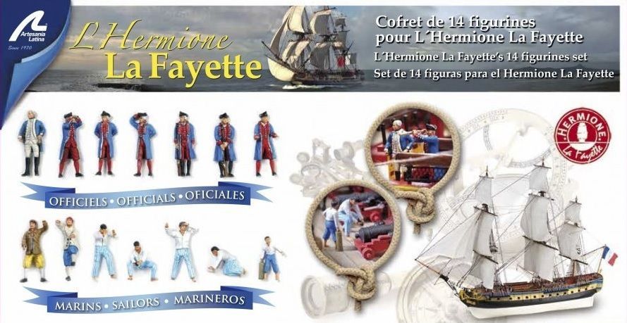 ARTESANIA ART22517F_V 1/80 Metal Figurines for Hermione La Fayette Set ( 14 pcs ) ARTESANIA ART22517F_V 1/80 Metal Figurines for Hermione La Fayette Set ( 14 pcs )