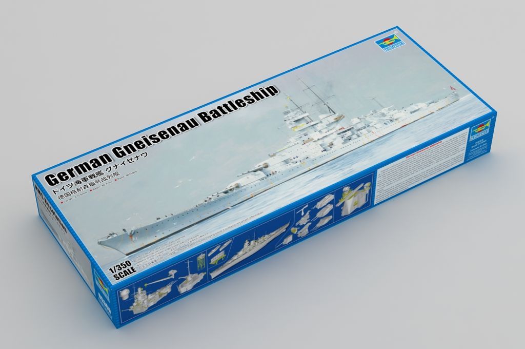 Trumpeter TR05360_V 1/350 German Battleship Gneisenau