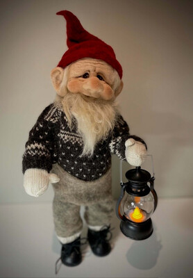 Auksjon Nissegubbe 49cm