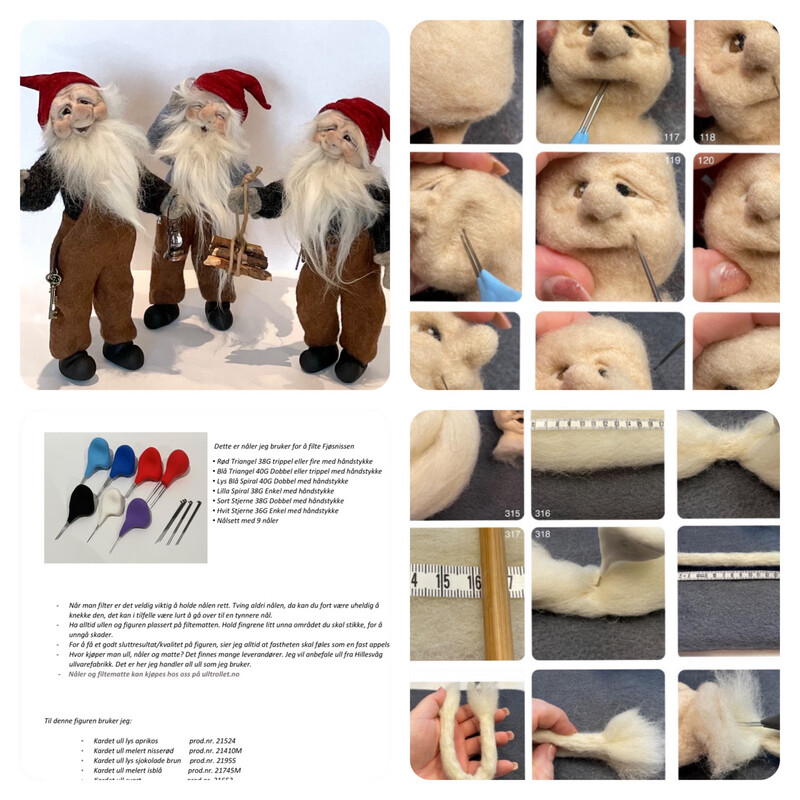 Fjøsnisse ca.20cm oppskrift i Pdf. Fjøsnisse ca.20cm oppskrift i Pdf.