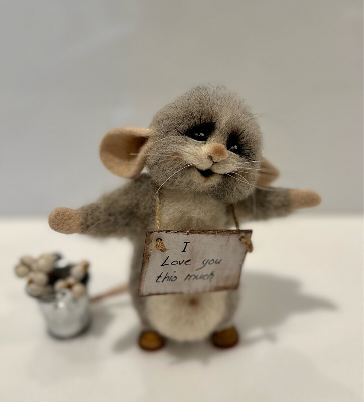 Jeg elsker deg så mye❤️ 15cm