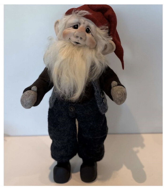 Oppskrift i PDF Stor Nissegubbe 50cm