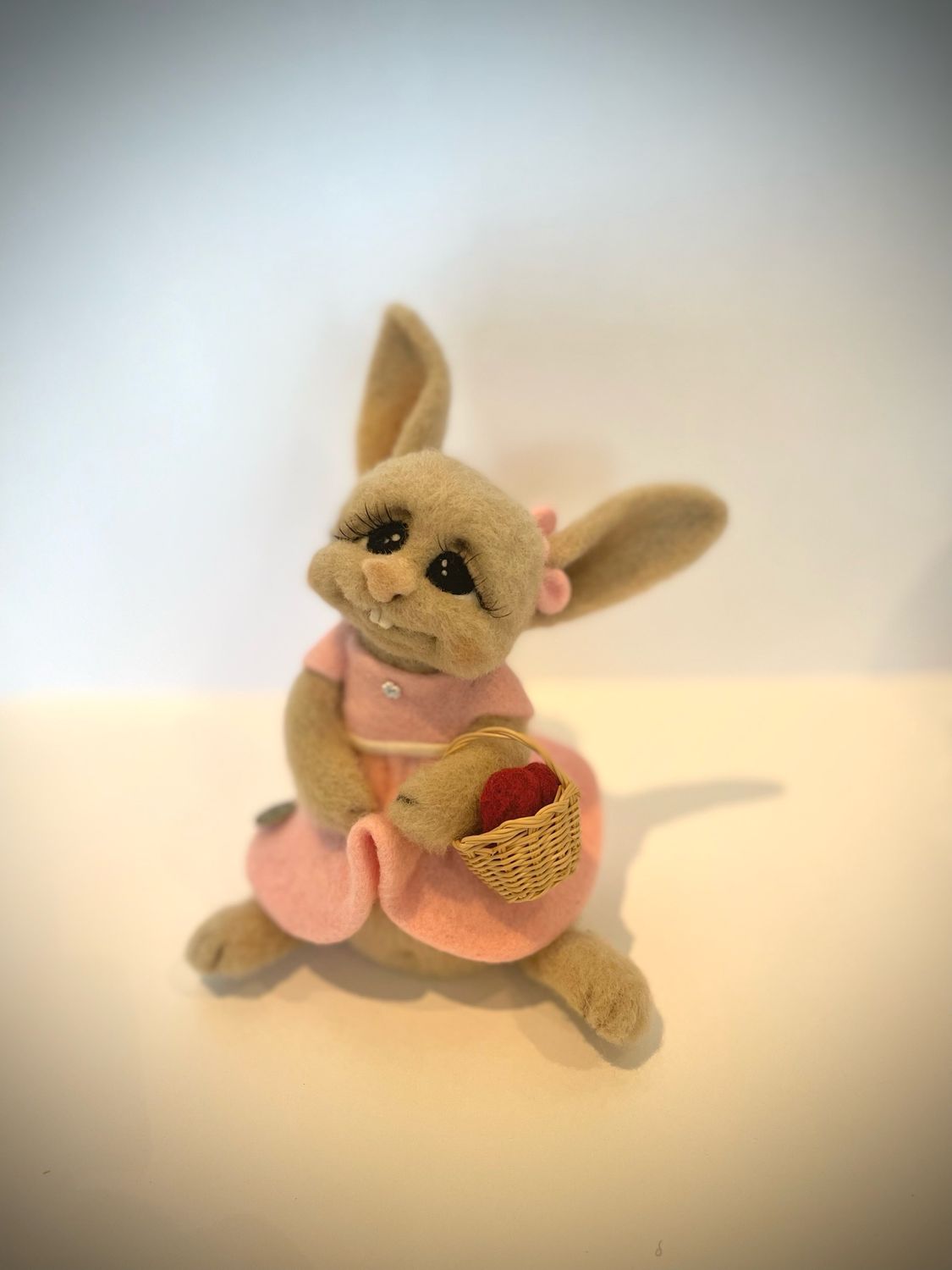Lille frøken rosa,med det store hjertet❤️