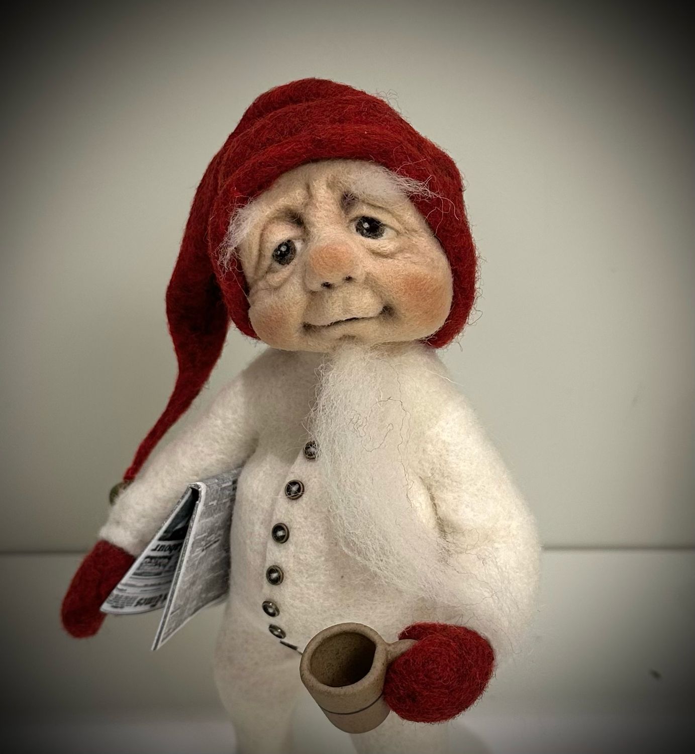 Walter den litt morratrøtte fjøsnissen 26cm