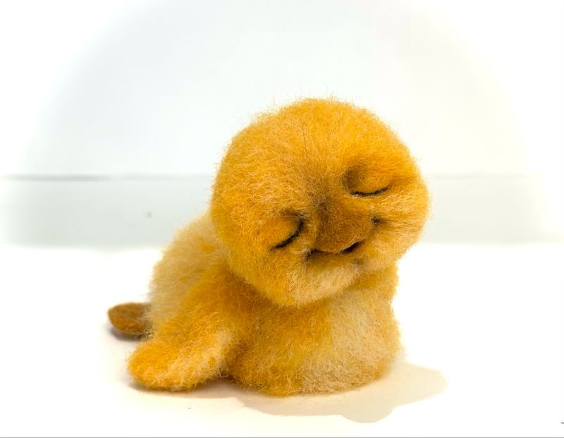 Nyklekket påskekylling 11cm