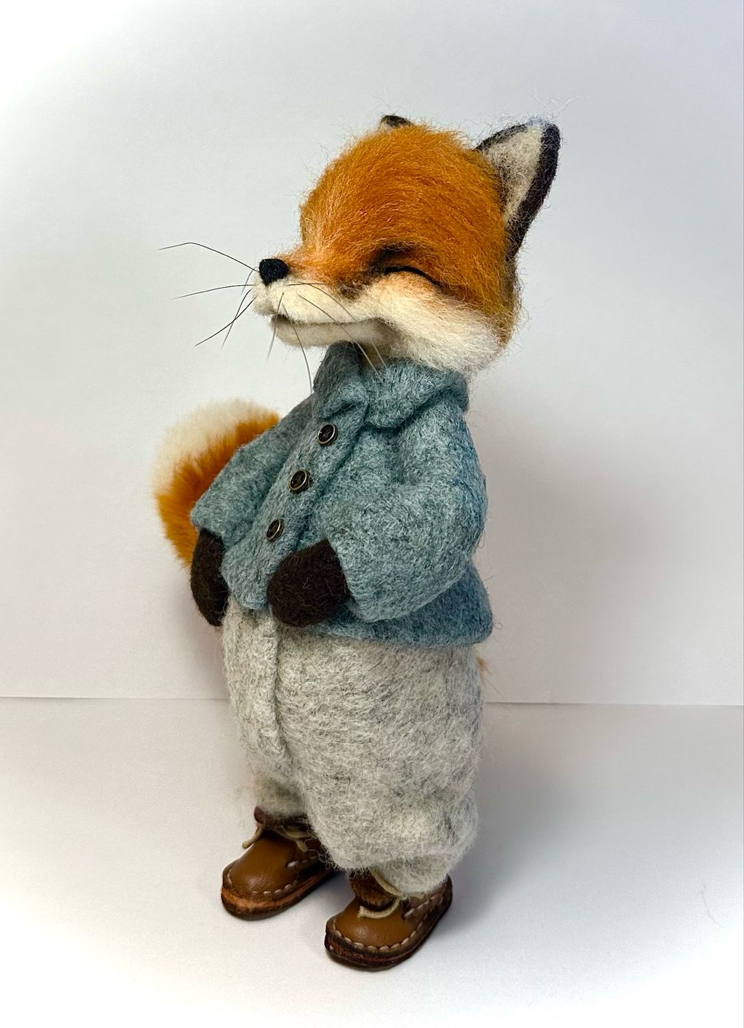 Reve gutten 17cm,i merinoull 