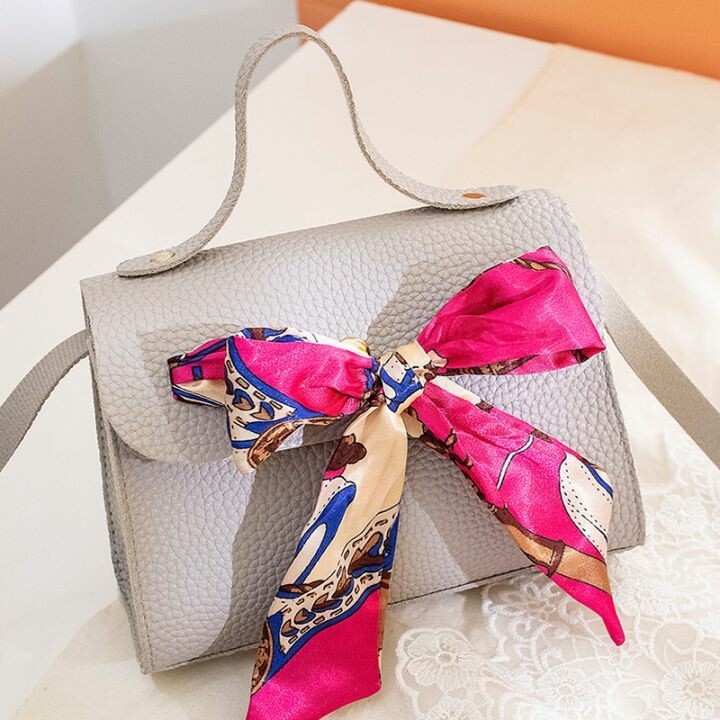 Ladies vintage flap small messenger bags scarf shoulder bags