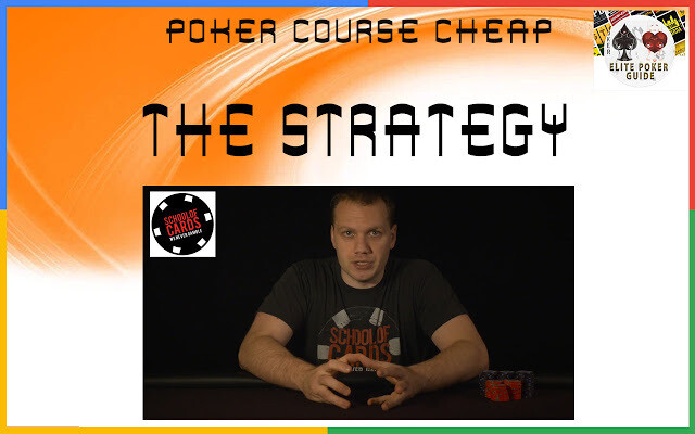 SCHOOL OF CARDS - THE STRATEGY - Premium Poker Courses Cheap