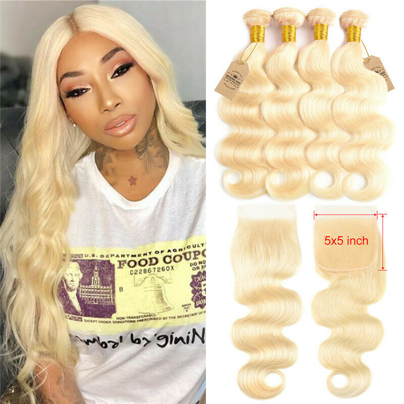 water wave blonde