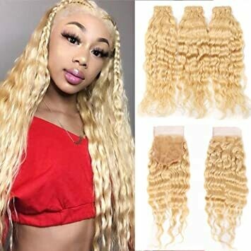 water wave blonde