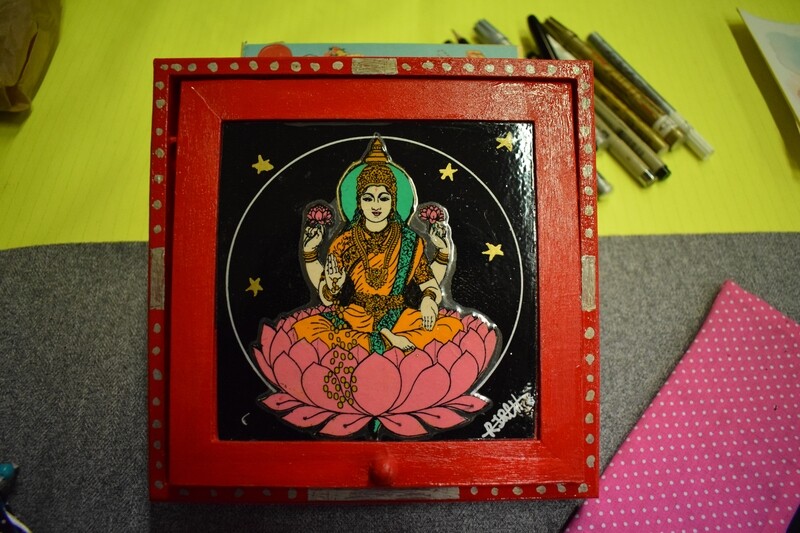 Boîte à trésors &quot;Hindi&quot;