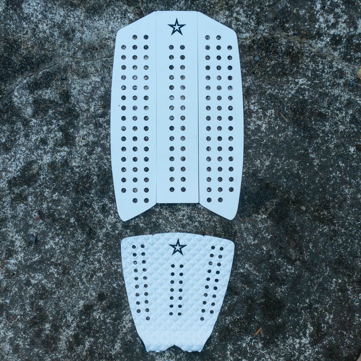 Sticky Johnson Tail & Front Pad Combo White Sticky Johnson Tail & Front Pad Combo White
