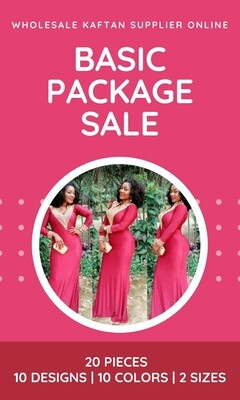 BEST SELLER! Basic Package (20 pcs)