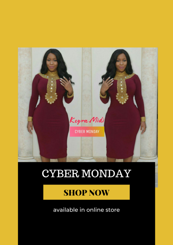 50% OFF CYBER MONDAY! Nice Try Keyra Midi Dress