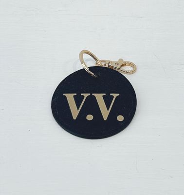 Portachiavi Ecopelle “V.V.”