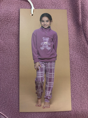 Pigiama micropile Bambina