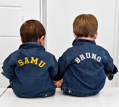Giacchetto di jeans Bimbo/Bimba
