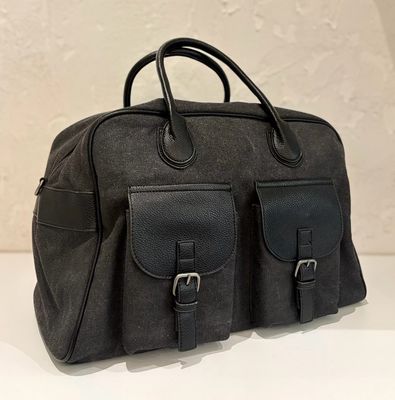 Borsone Canvas con tasche