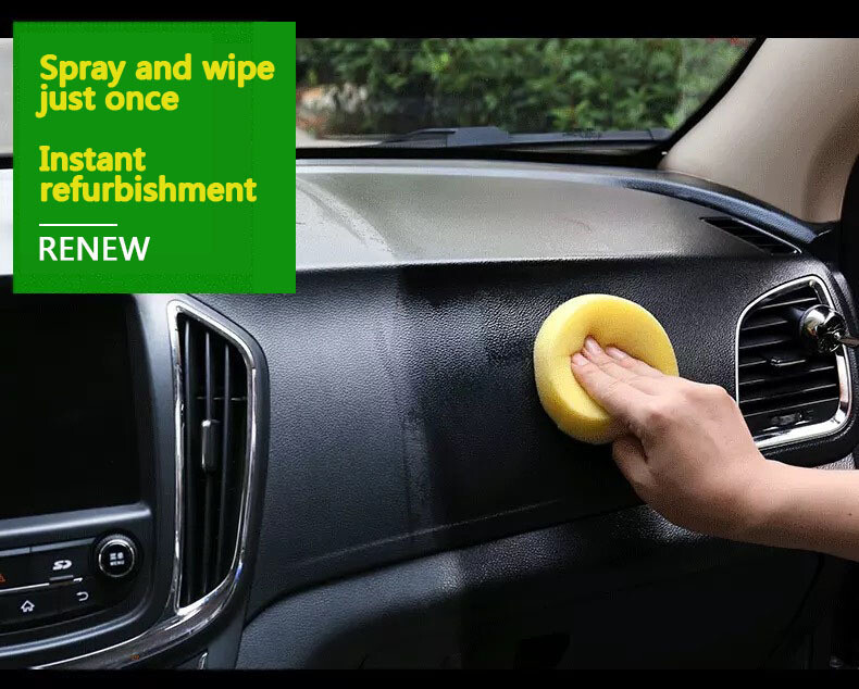 50ml pièces en plastique rechapage Agent cire tableau de bord Auto intérieur en plastique rénové revêtement voiture lumière nettoyant