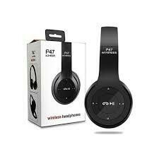 P47 wireless headphones.Colour-BLACK