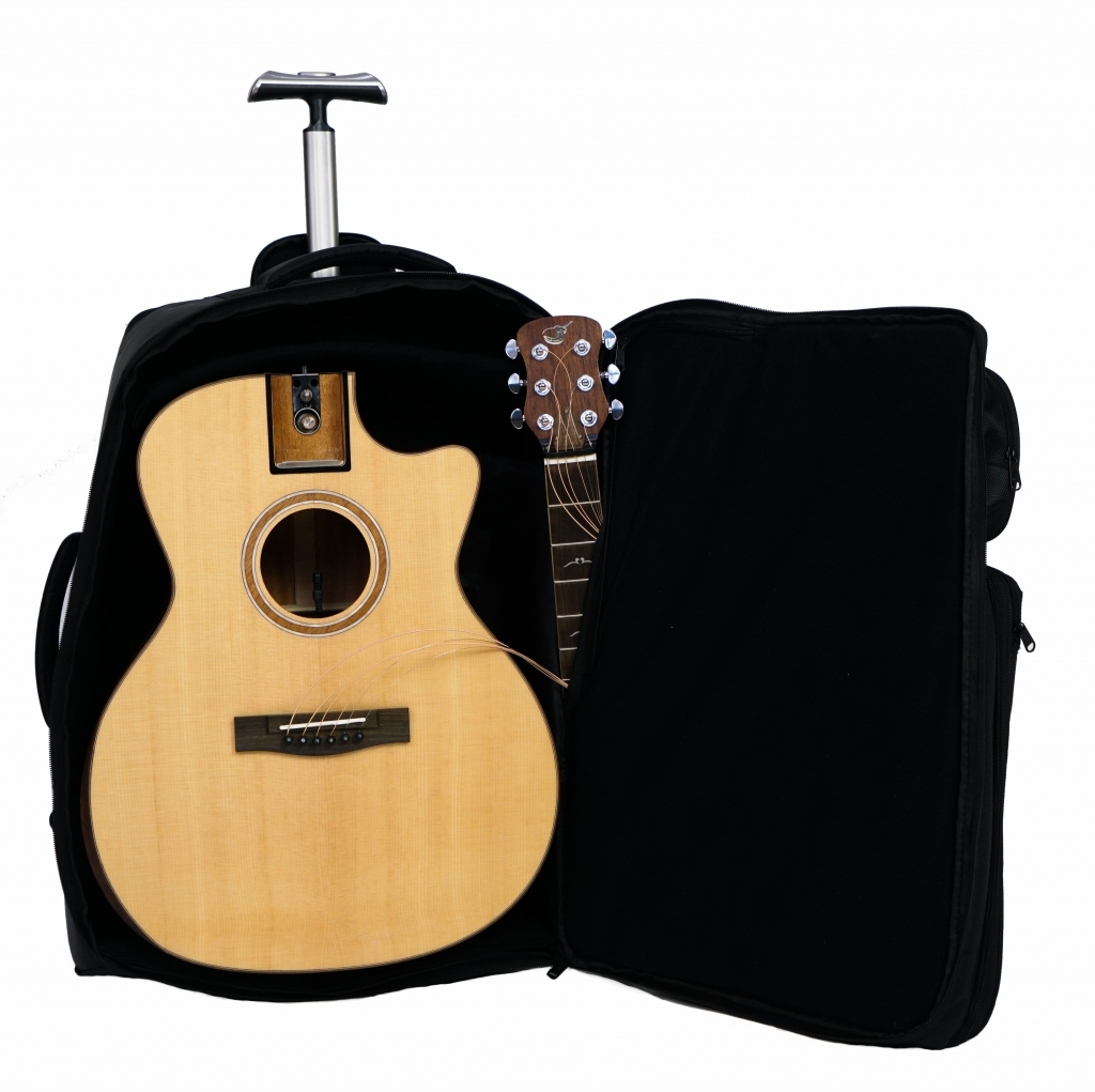 Journey FF412C Solid Sitka / Mahogany Travel Guitar