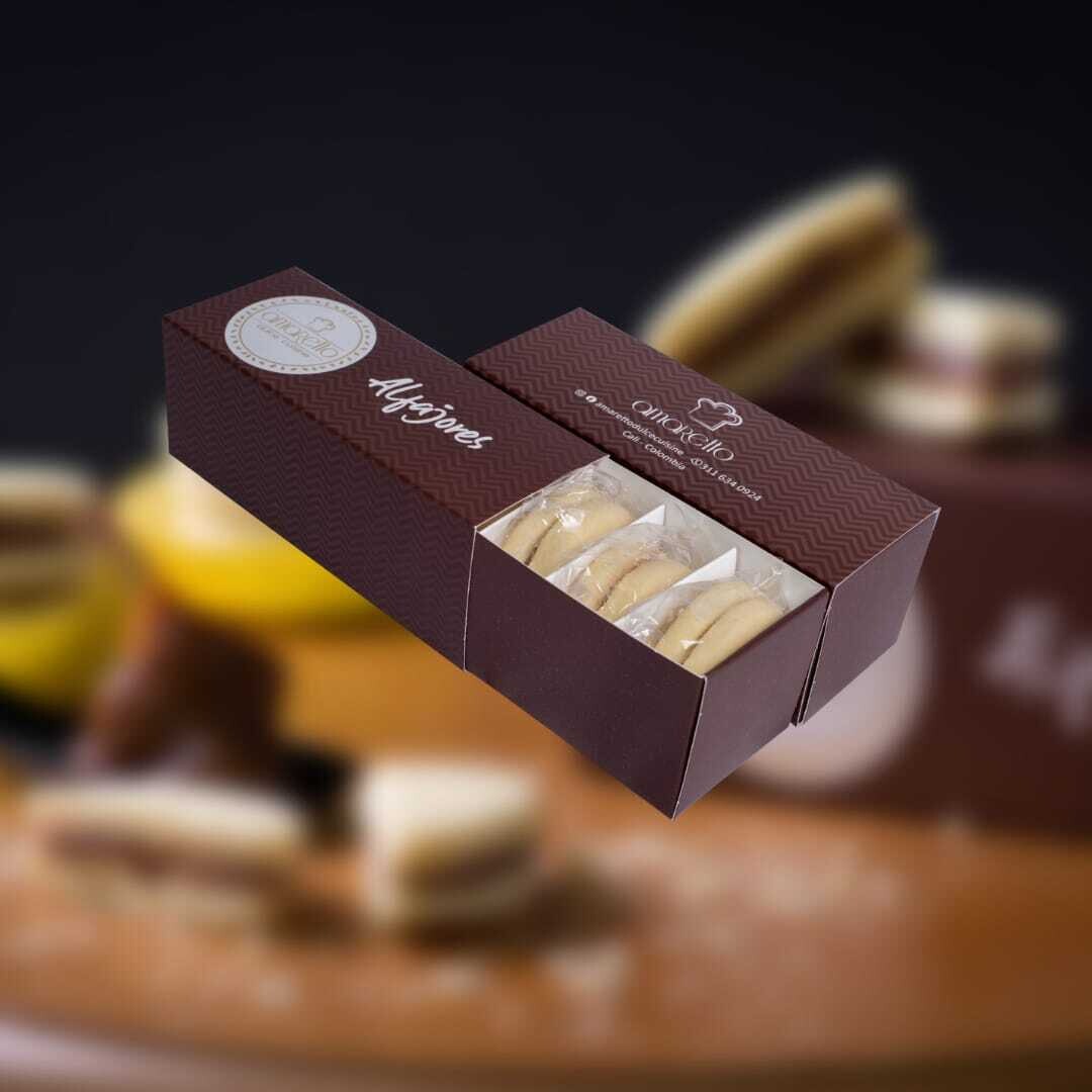 Alfajores x 5 unidades.