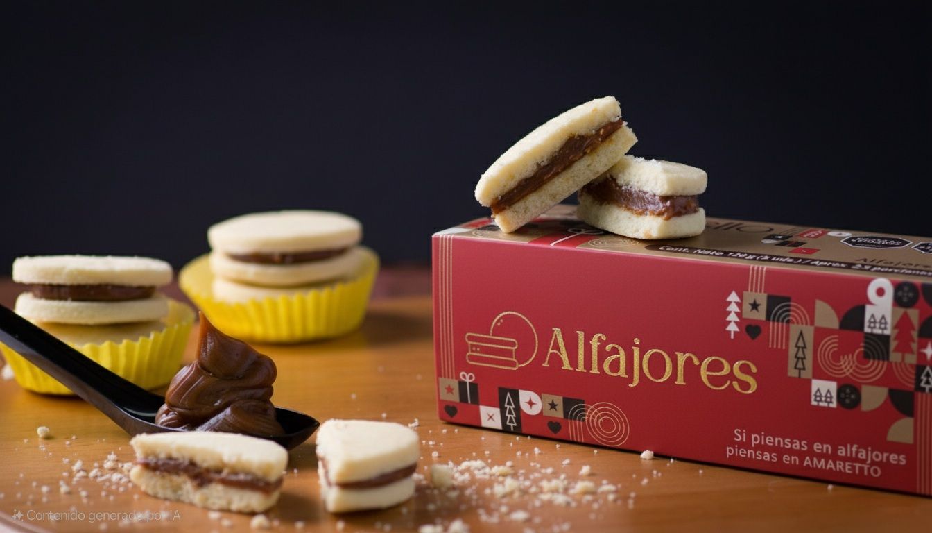 Alfajores x 5 unidades.
