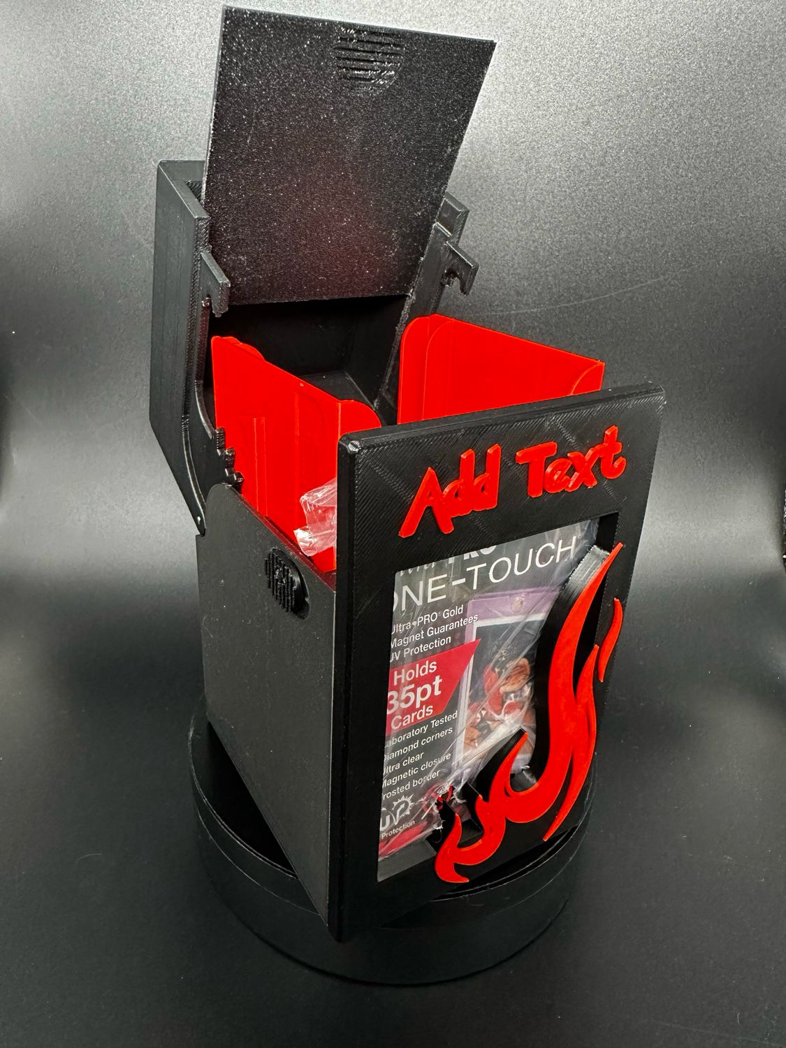 Fire Deck Box and Dice Container