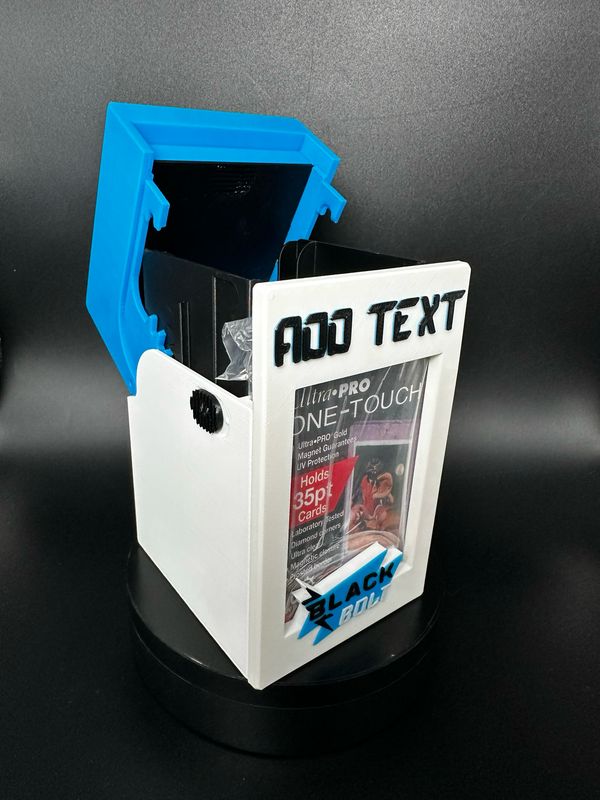 Black Bolt Deck Box and Dice Container