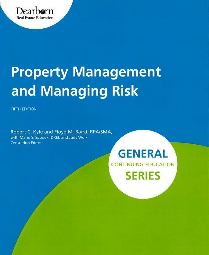 Property Management and Managing Risk #3629, June 9, 1p-5p, via Zoom (Link will be emailed 6/8)