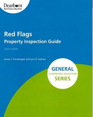 Red Flags: Property Inspection Guide elective #2206, May 3, 1p-5p, Anchor Real Estate