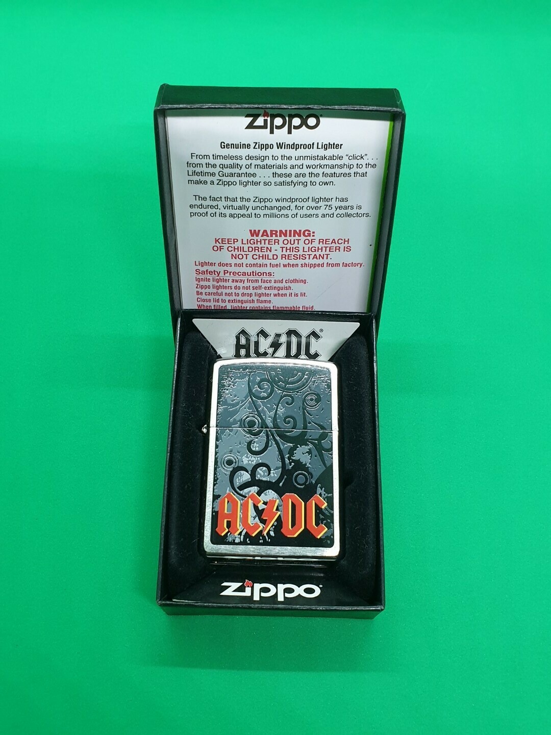 AC/DC Zippo Lighter