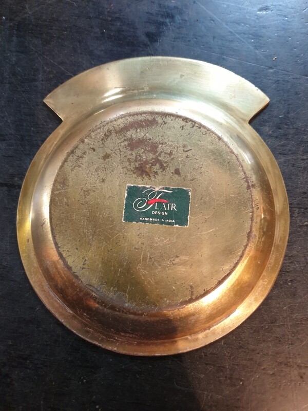 BRASS POCKET CHANGE DISH