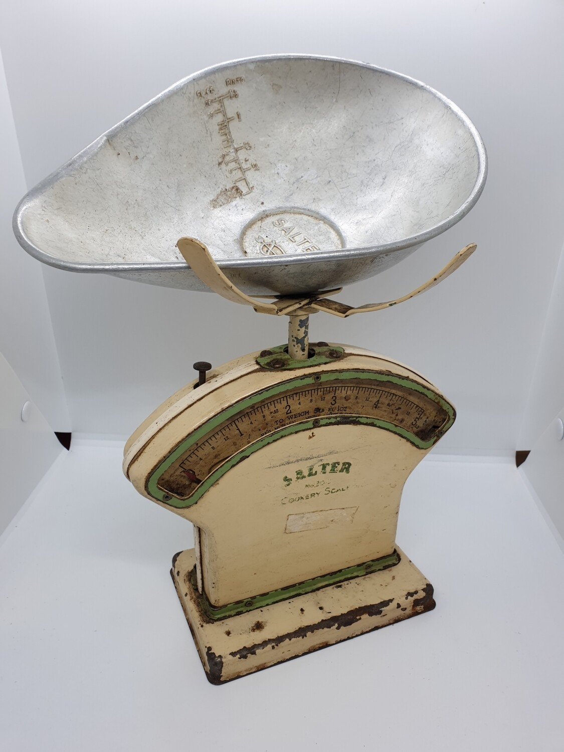 SALTER NO.30 COOKERY SCALES WITH BOWL