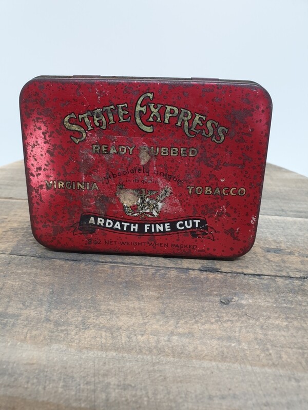 STATE EXPRESS TOBACCO TIN