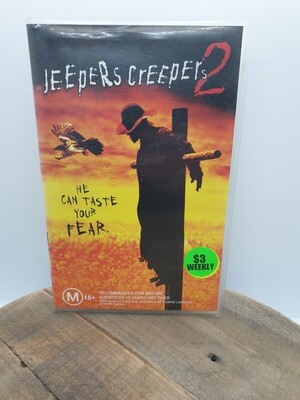 JEEPERS CREEPERS 2 VHS