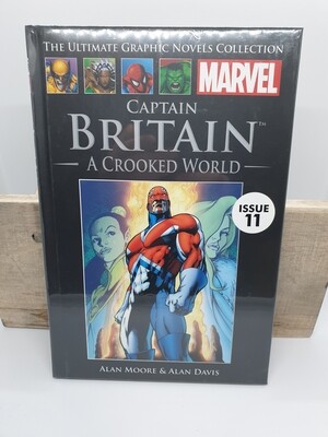 MARVEL 2012 CAPTAIN BRITAIN A CROOKED WORLD