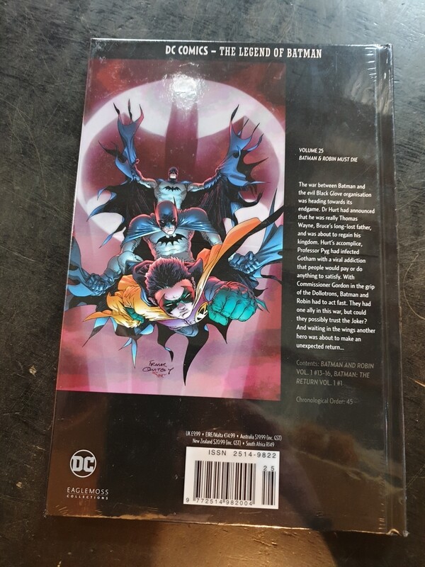 DC COMICS THE LEGEND OF BATMAN BATMAN AND ROBIN MUST DIE
