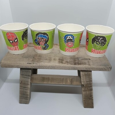 MARVEL SUPER HERO CUPS 1979