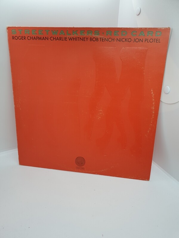 STREETWALKERS RED CARD "RED VINYL"