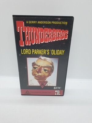 THUNDERBIRDS VHS VOL 8 LORD PARKER'S OLIDAY